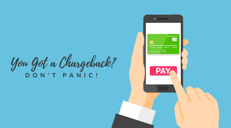 you got a chargeback? don't panic illustration